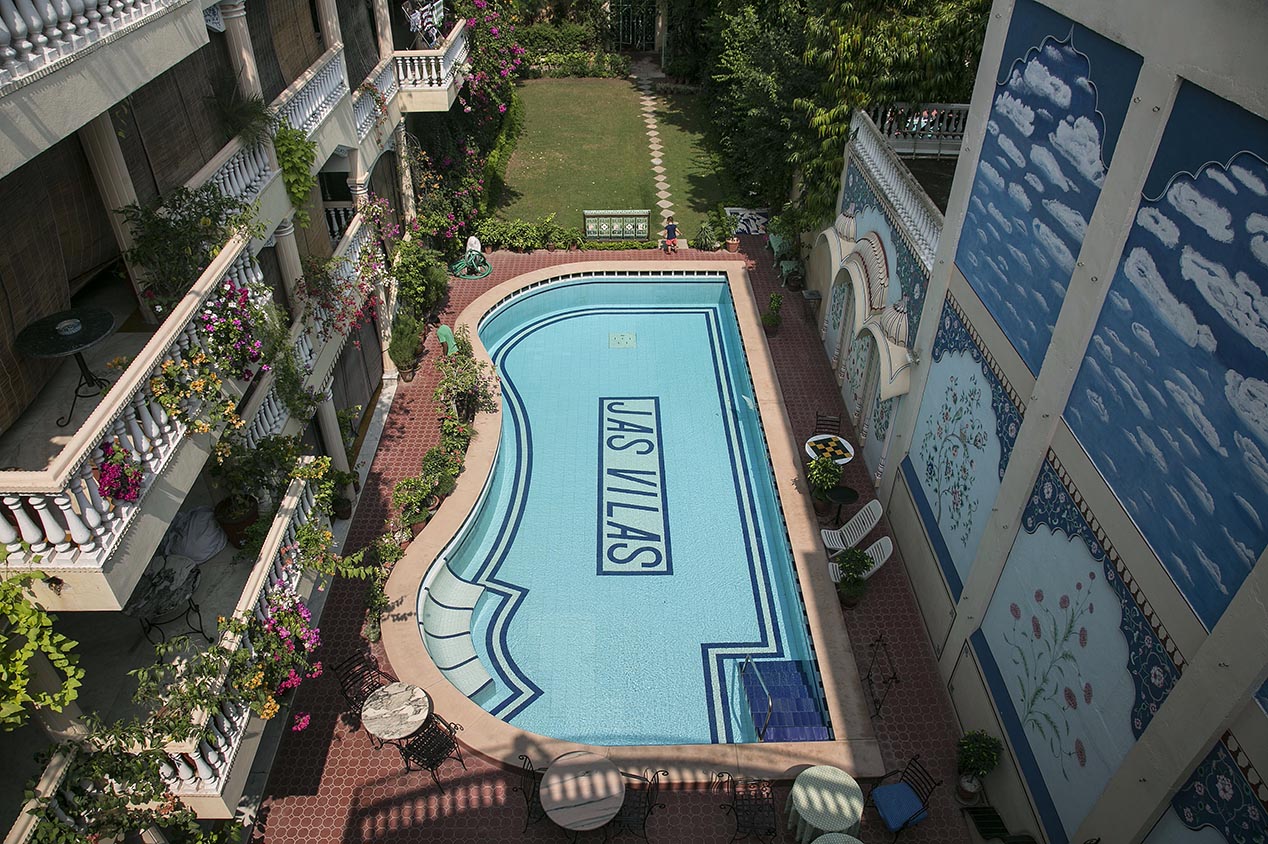 hotel avec piscine inde jaipur