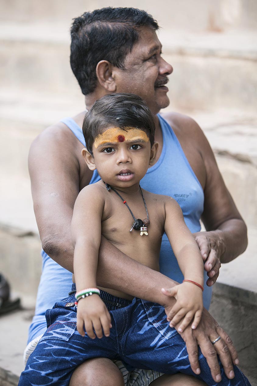 Inde Les papas du monde portraits 3