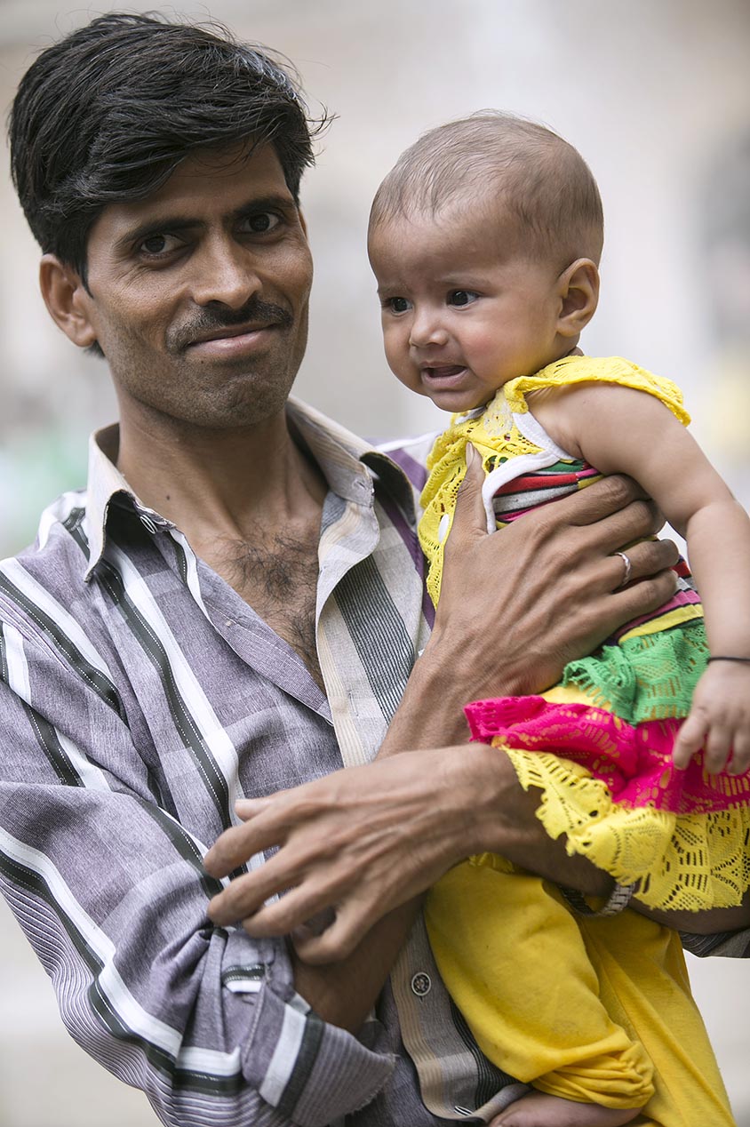 Inde Les papas du monde portraits 7