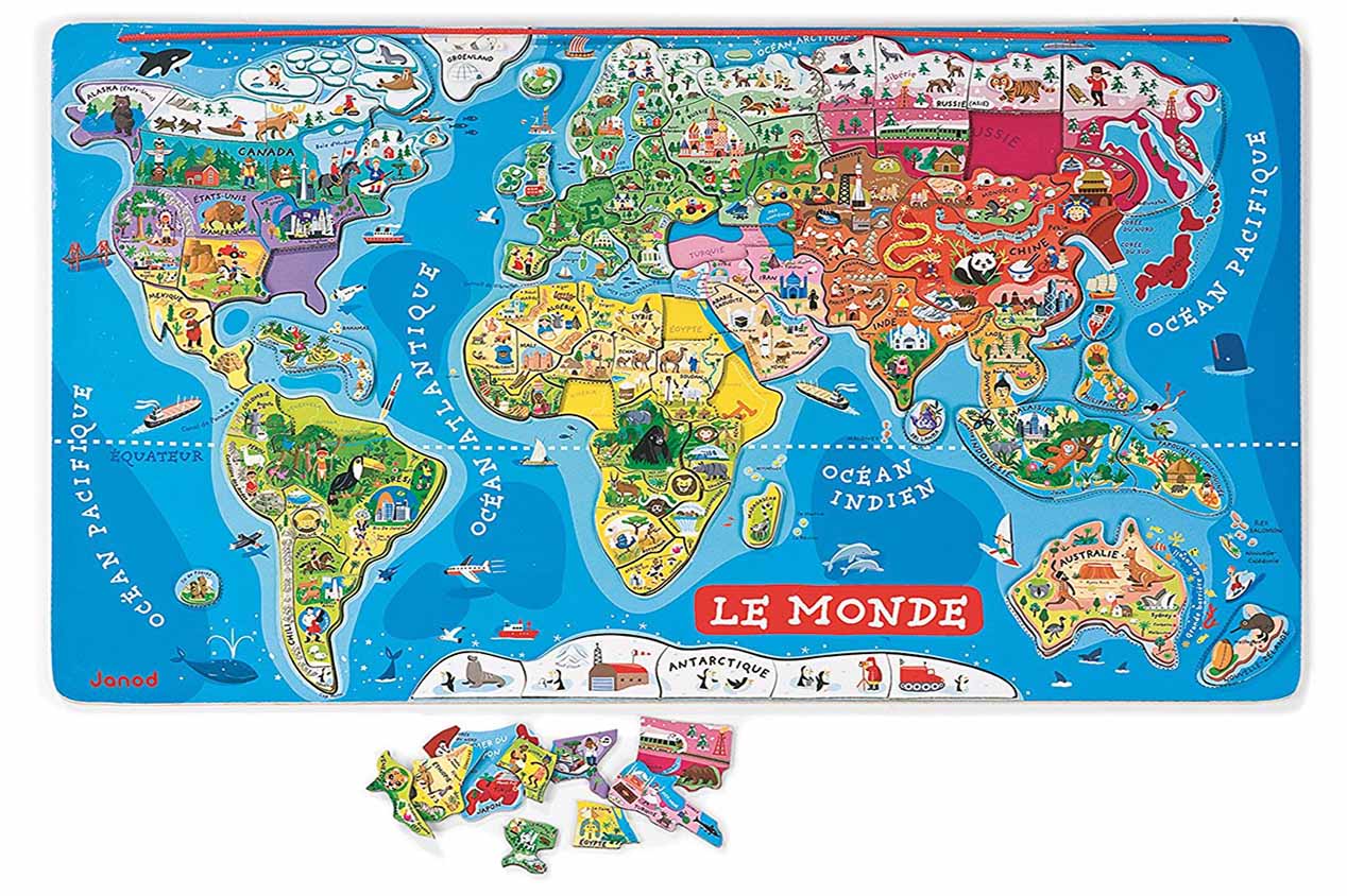 Carte Du Monde ÃƒÂ Imprimer Pour Enfants