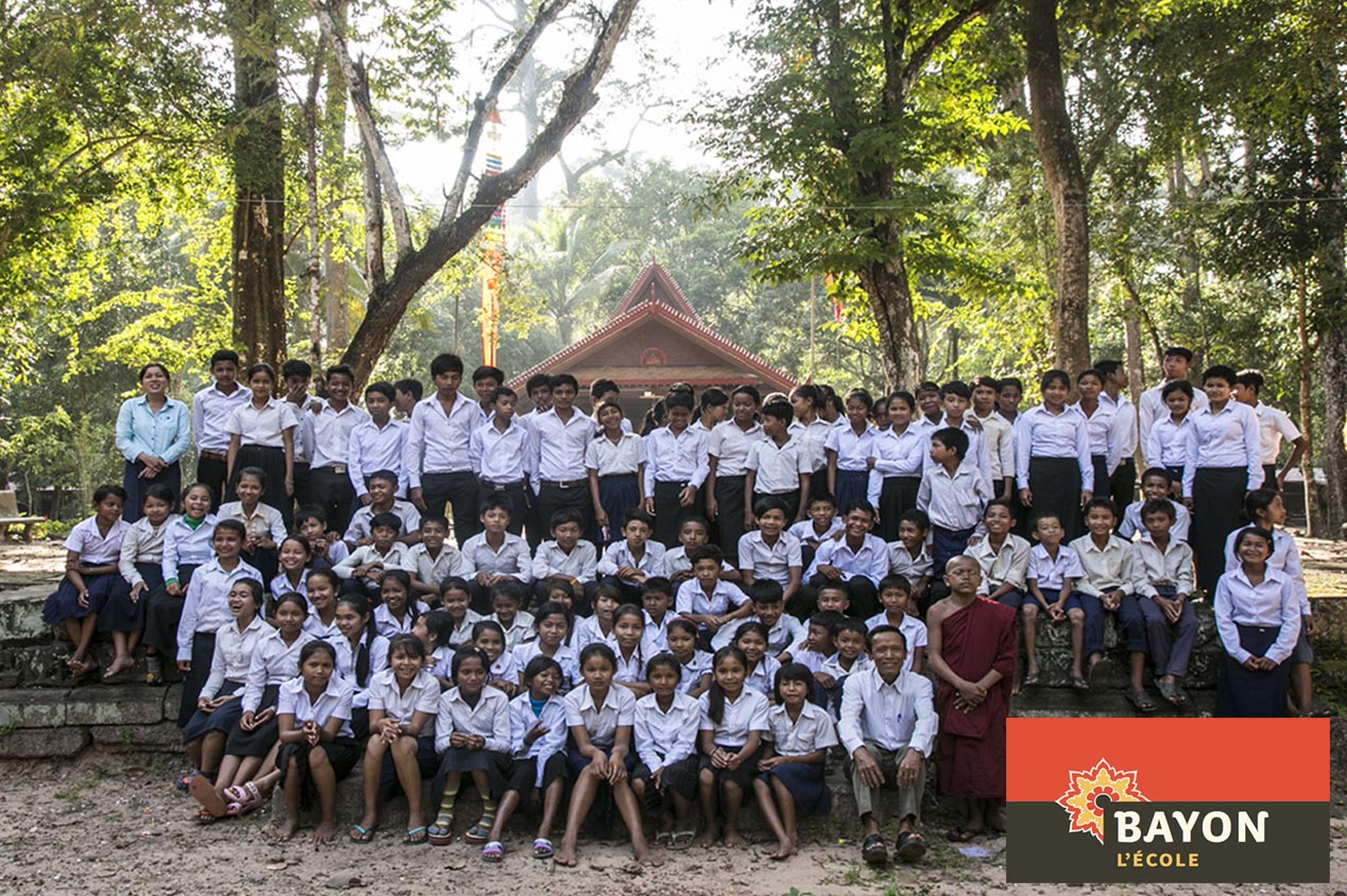 Association au Cambodge : L’école du Bayon