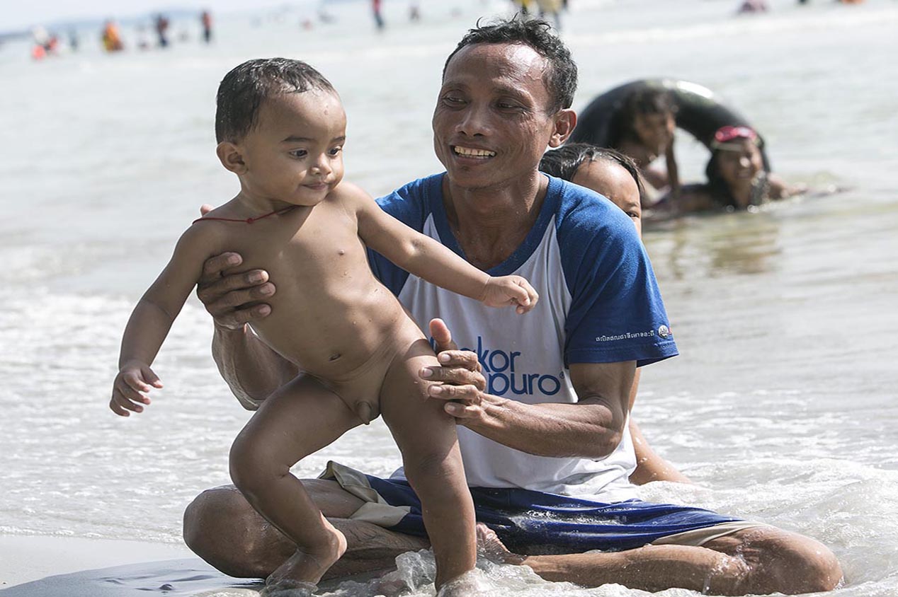 Portraits des papas du monde