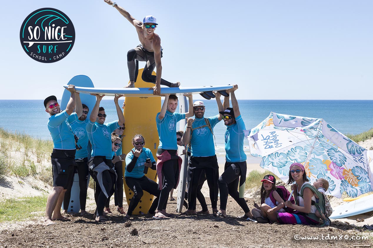 Un surf camp génial en famille ou entre amis sur la côte atlantique !