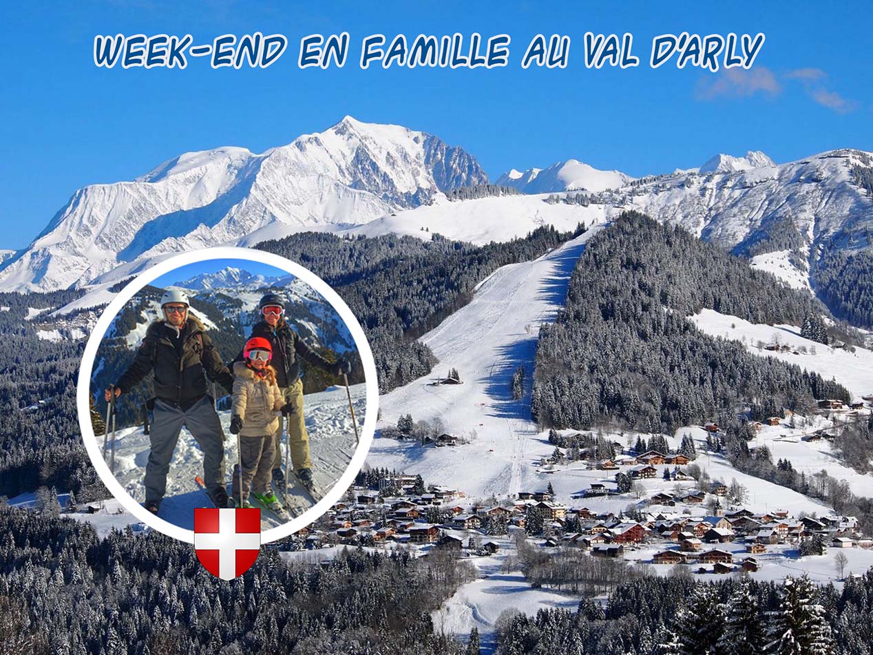 Week-end en famille au Val d’Arly